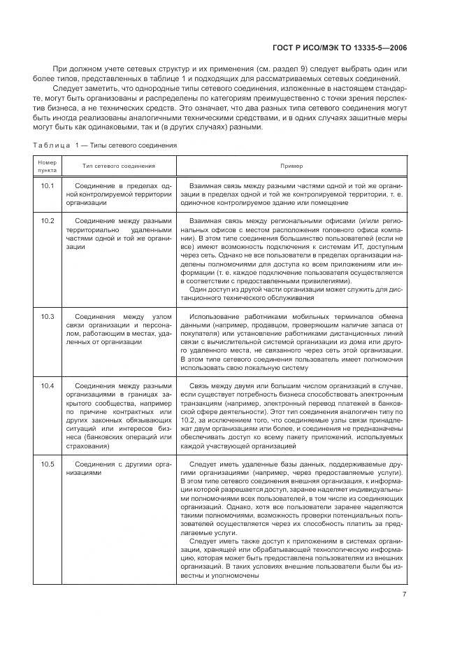 ГОСТ Р ИСО/МЭК ТО 13335-5-2006, страница 11