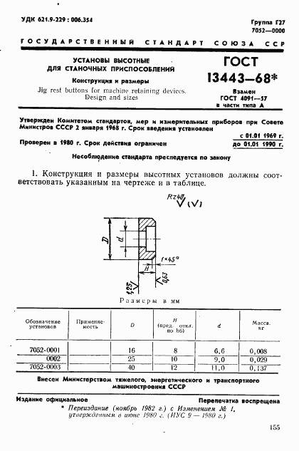 ГОСТ 13443-68, страница 1