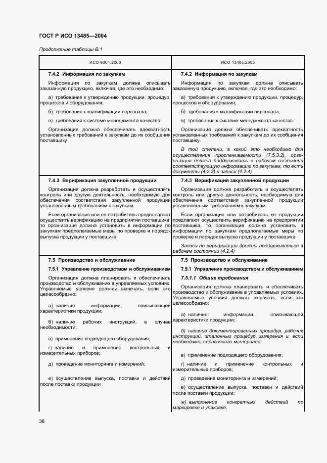 ГОСТ Р ИСО 13485-2004, страница 42