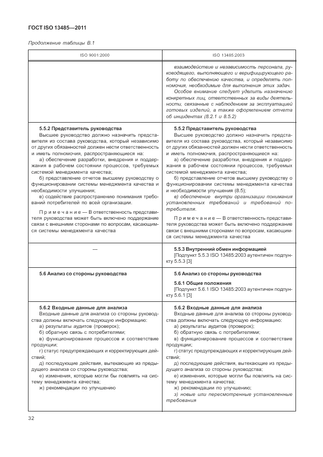 ГОСТ ISO 13485-2011, страница 36