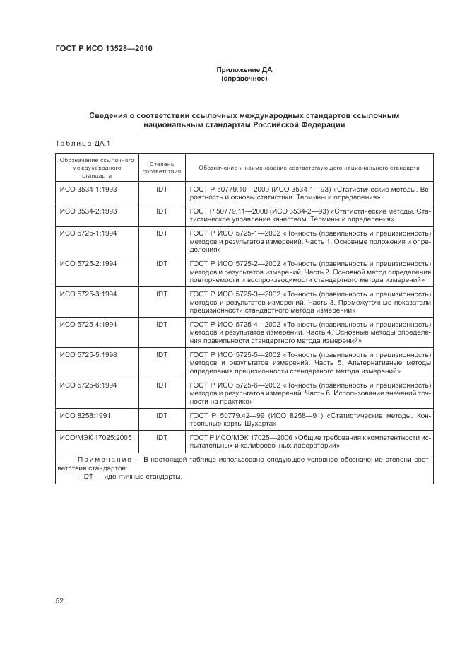 ГОСТ Р ИСО 13528-2010, страница 58