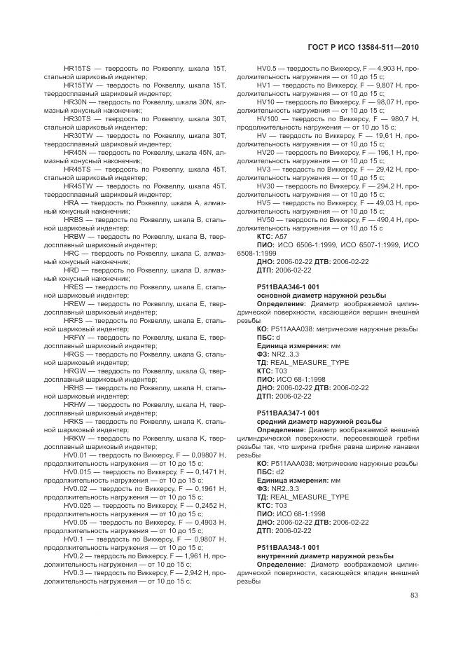 ГОСТ Р ИСО 13584-511-2010, страница 87