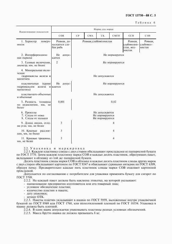 ГОСТ 13750-88, страница 6