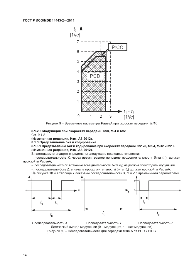 ГОСТ Р ИСО/МЭК  14443-2-2014, страница 18