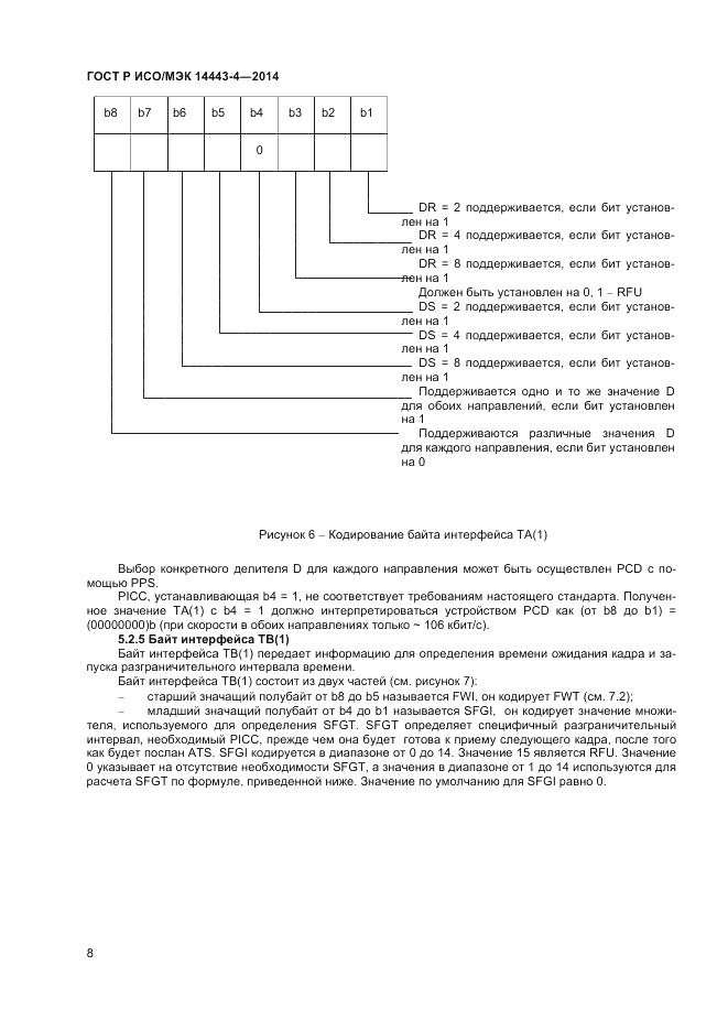 ГОСТ Р ИСО/МЭК  14443-4-2014, страница 14