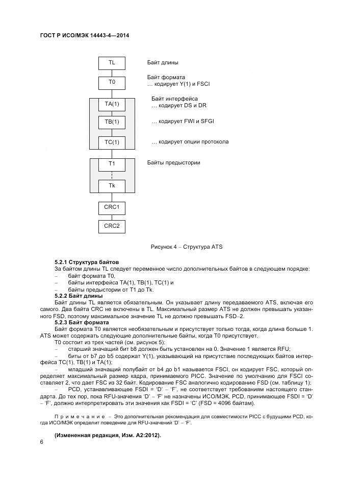 ГОСТ Р ИСО/МЭК 14443-4-2014, страница 12