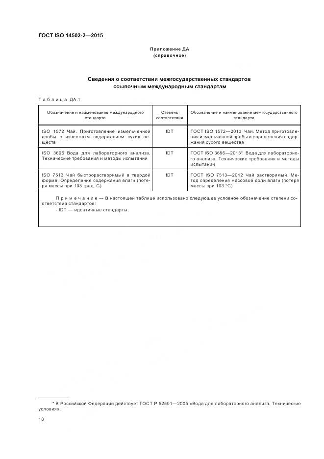 ГОСТ ISO 14502-2-2015, страница 22