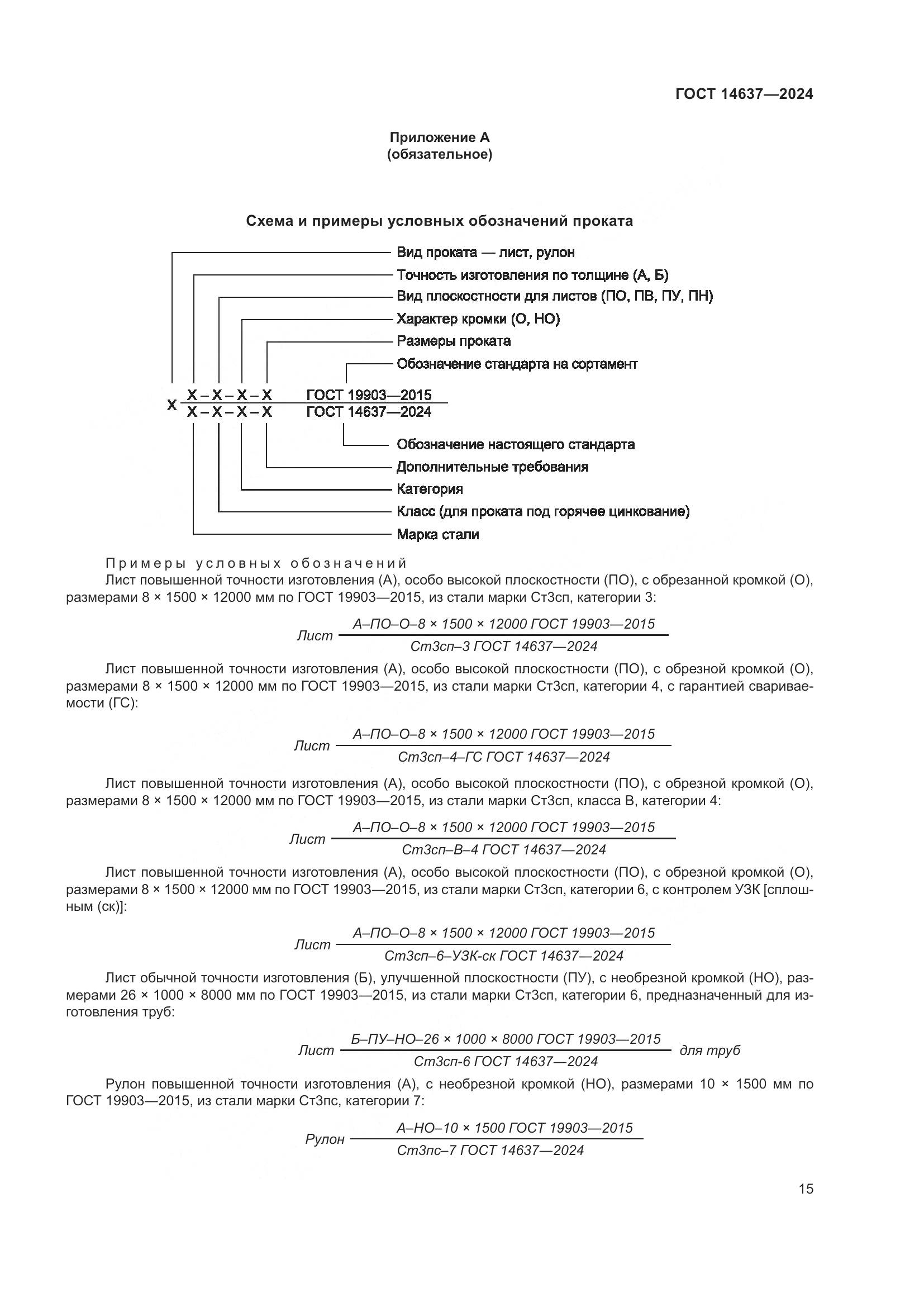 ГОСТ 14637-2024, страница 20