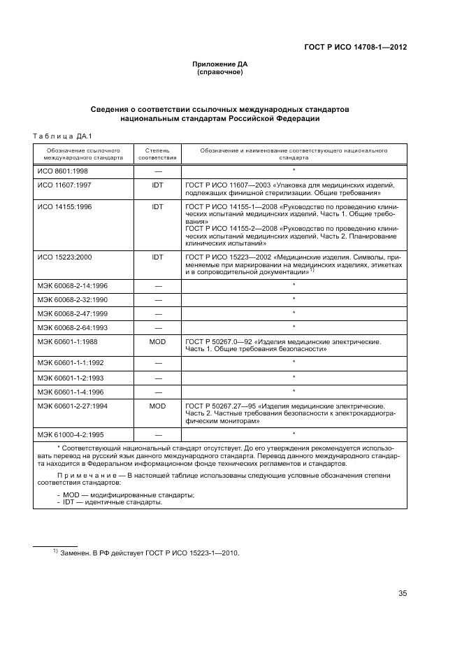 ГОСТ Р ИСО 14708-1-2012, страница 39