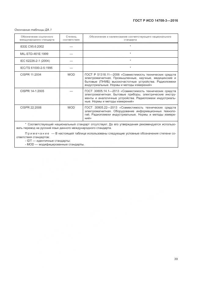 ГОСТ Р ИСО 14708-3-2016, страница 43