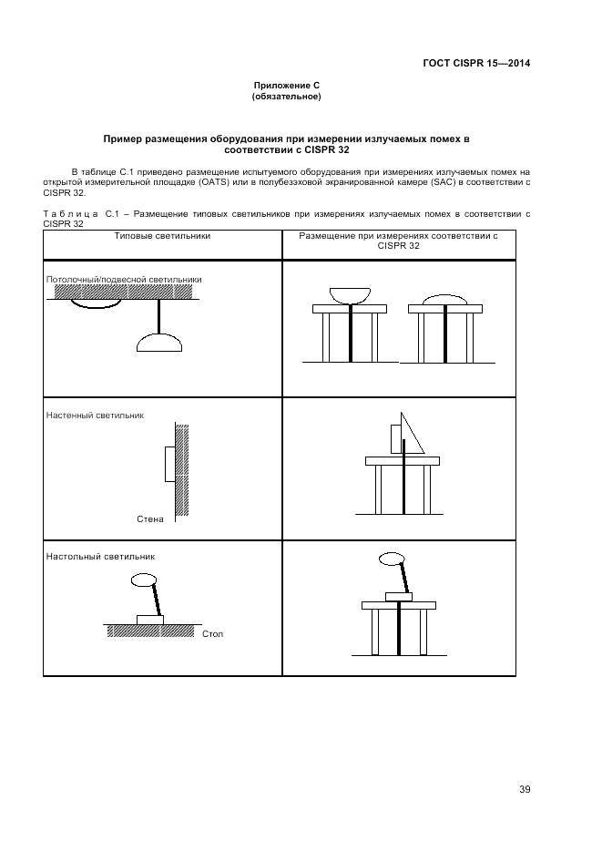 ГОСТ CISPR 15-2014, страница 45