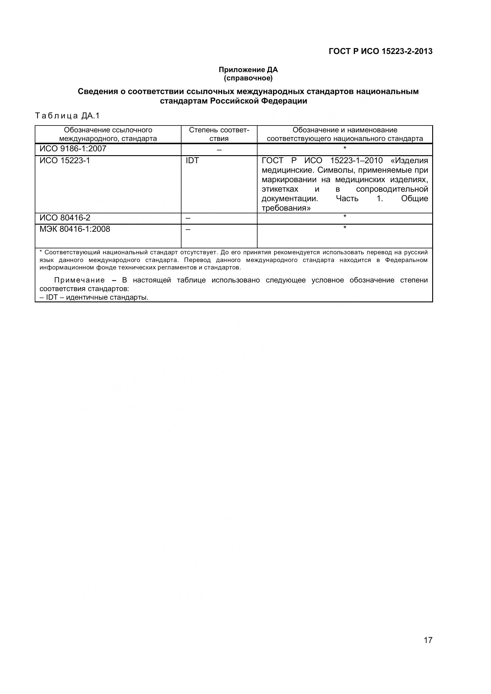 ГОСТ Р ИСО 15223-2-2013, страница 22