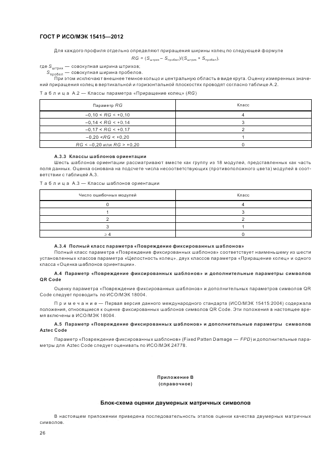 ГОСТ Р ИСО/МЭК 15415-2012, страница 32