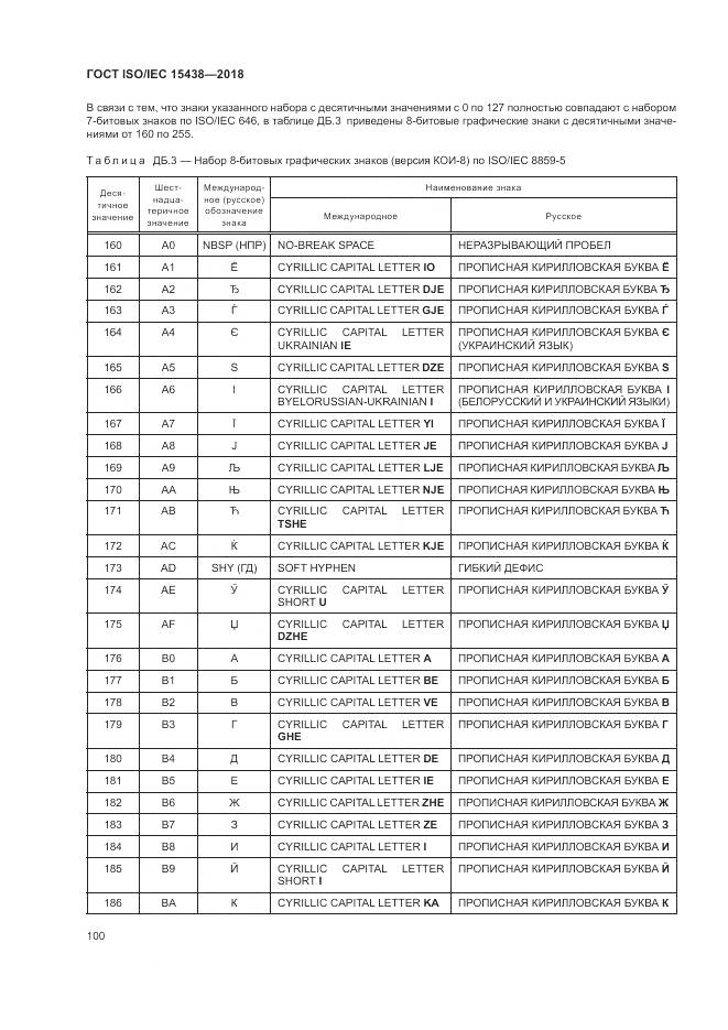 ГОСТ ISO/IEC  15438-2018, страница 106
