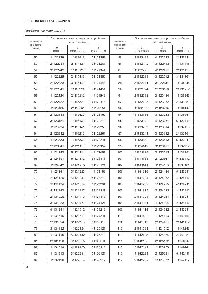 ГОСТ ISO/IEC  15438-2018, страница 40