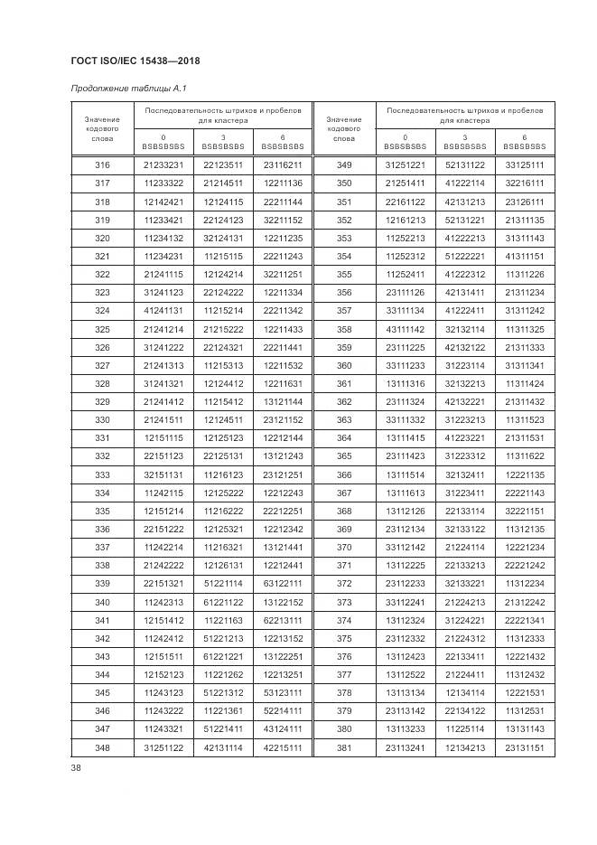 ГОСТ ISO/IEC  15438-2018, страница 44