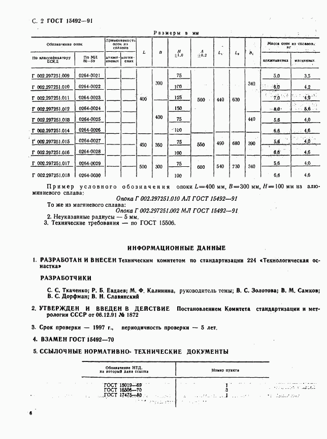ГОСТ 15492-91, страница 2