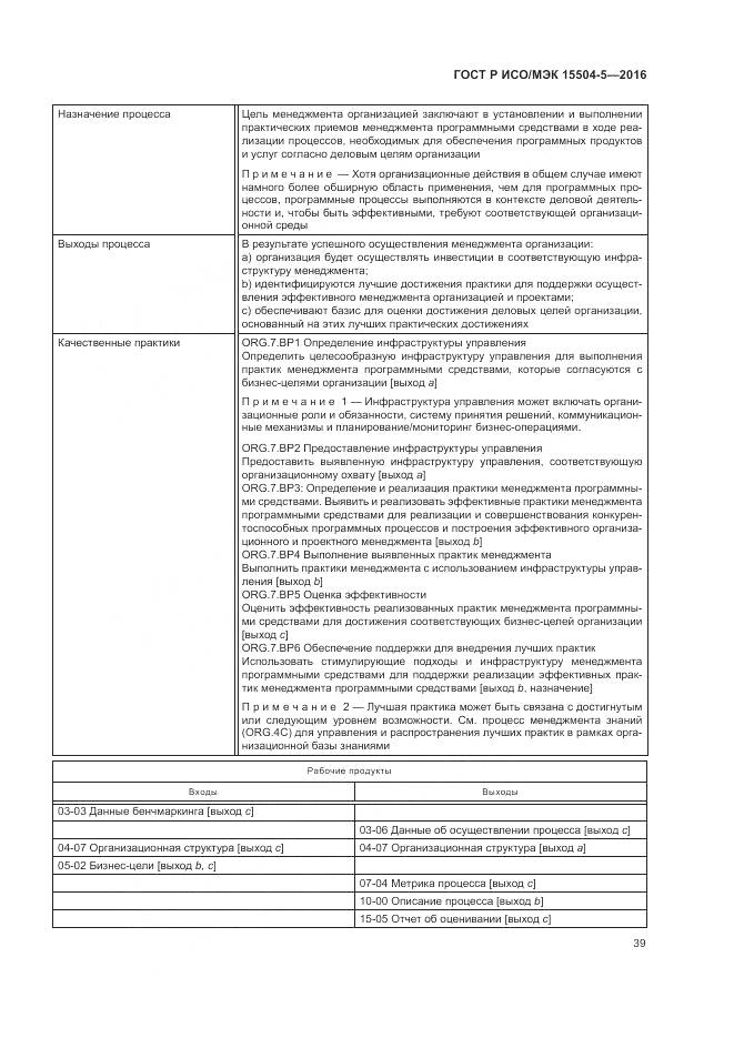 ГОСТ Р ИСО/МЭК 15504-5-2016, страница 43