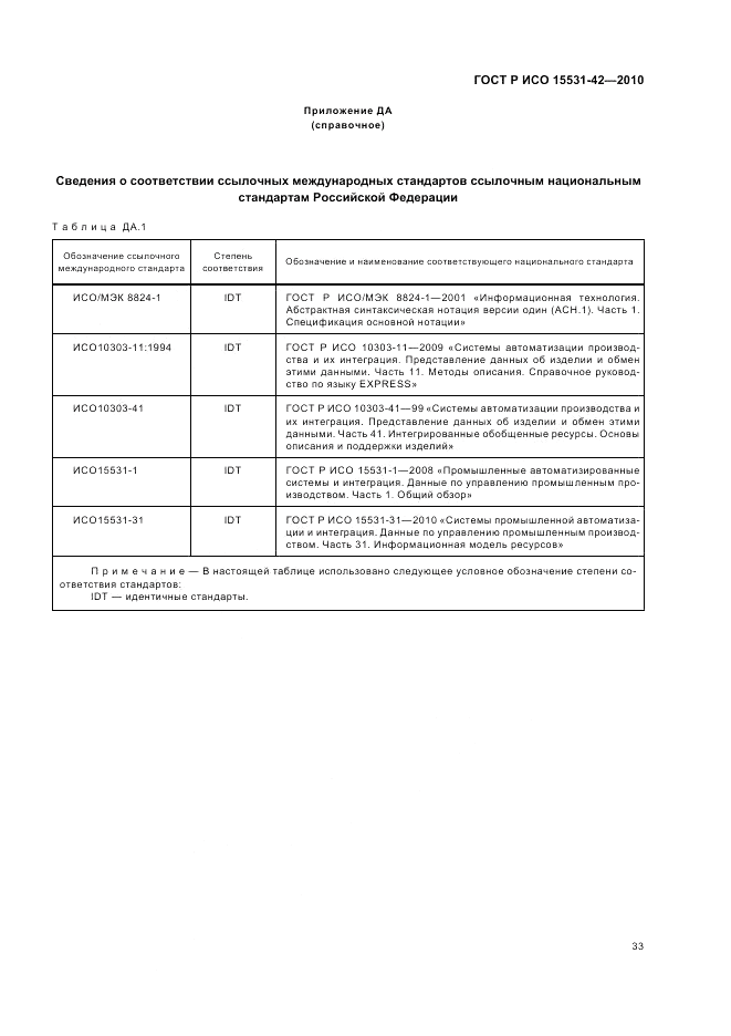 ГОСТ Р ИСО 15531-42-2010, страница 37