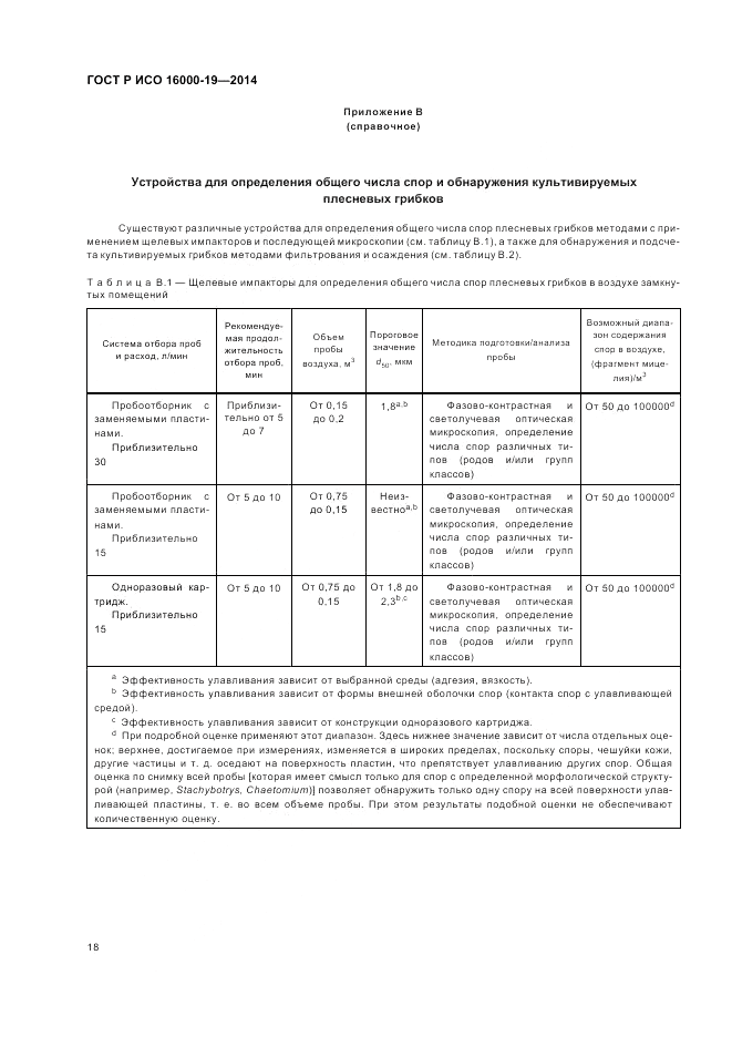ГОСТ Р ИСО  16000-19-2014, страница 22