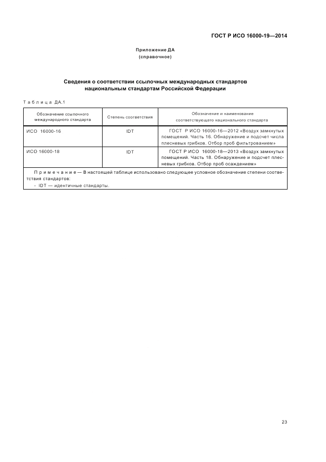 ГОСТ Р ИСО  16000-19-2014, страница 27