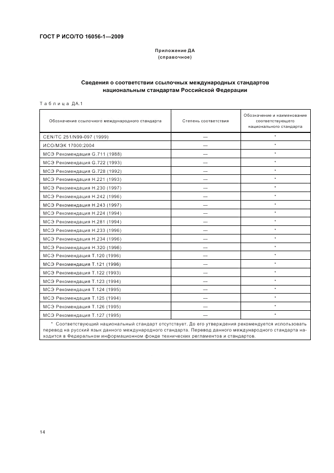 ГОСТ Р ИСО/ТО 16056-1-2009, страница 20