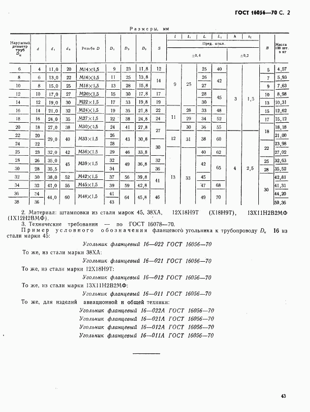 ГОСТ 16056-70, страница 2