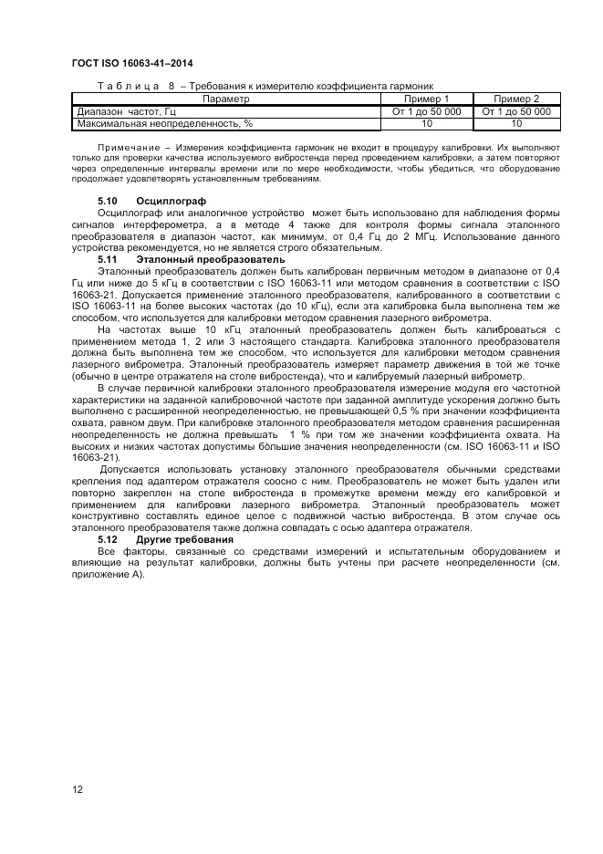 ГОСТ ISO 16063-41-2014, страница 16
