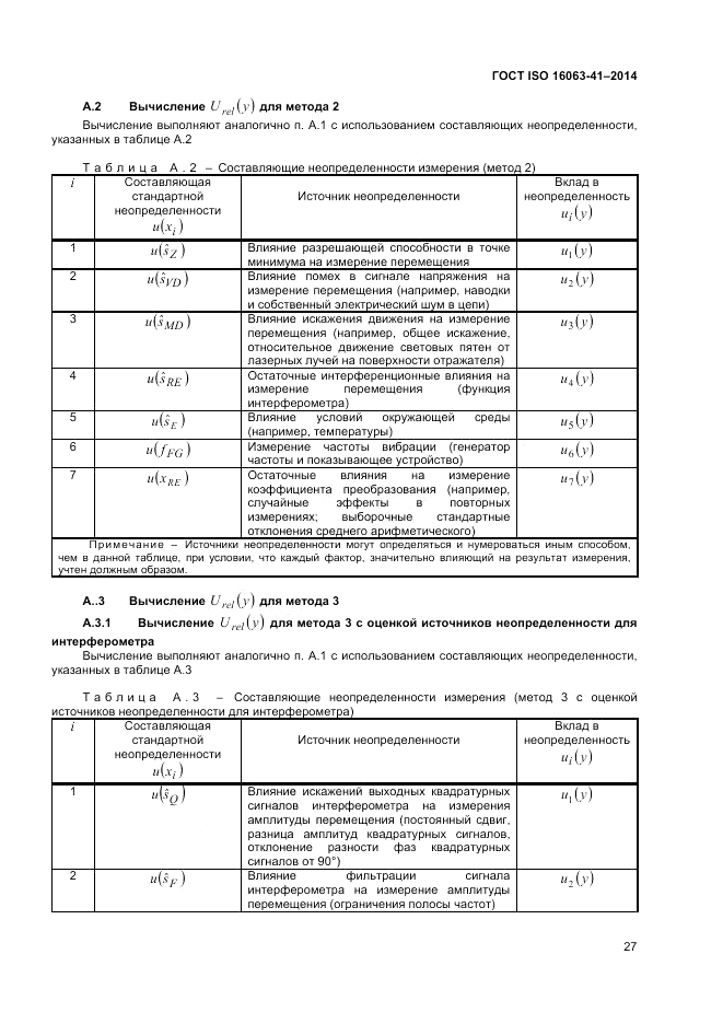 ГОСТ ISO 16063-41-2014, страница 31