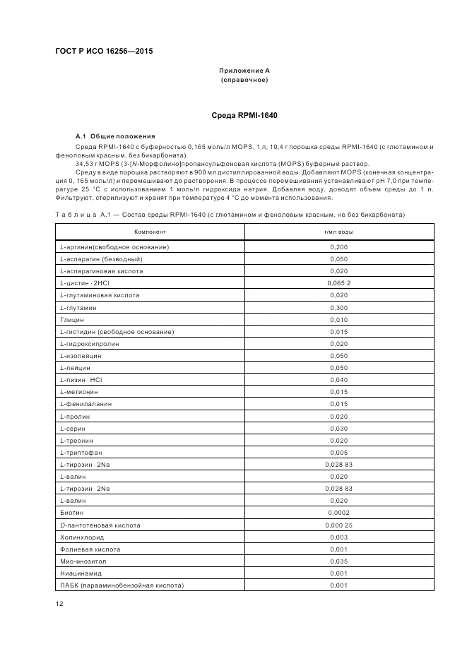 ГОСТ Р ИСО  16256-2015, страница 16