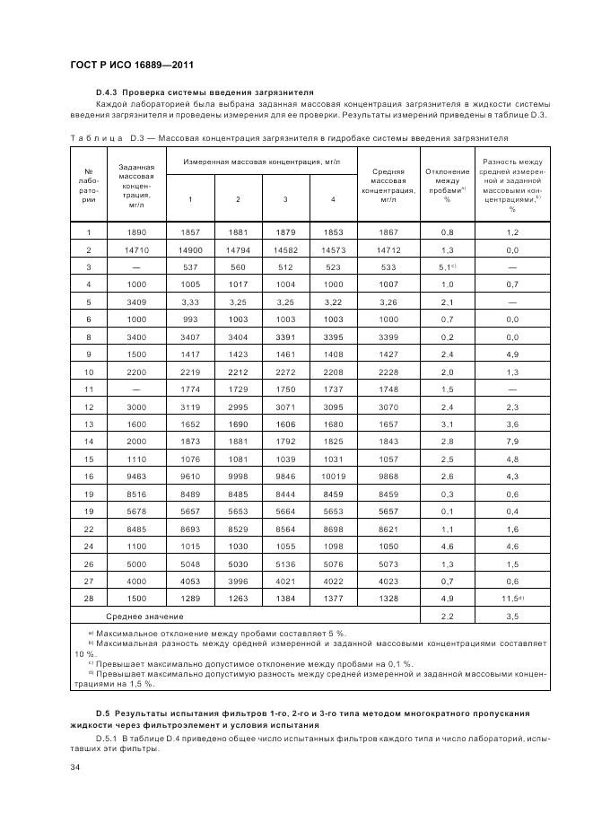 ГОСТ Р ИСО 16889-2011, страница 38