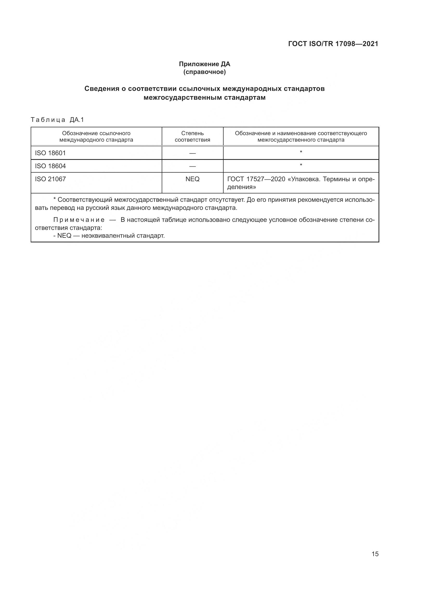 ГОСТ ISO/TR  17098-2021, страница 22