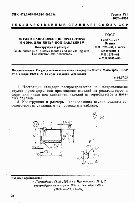 ГОСТ 17387-72, страница 1