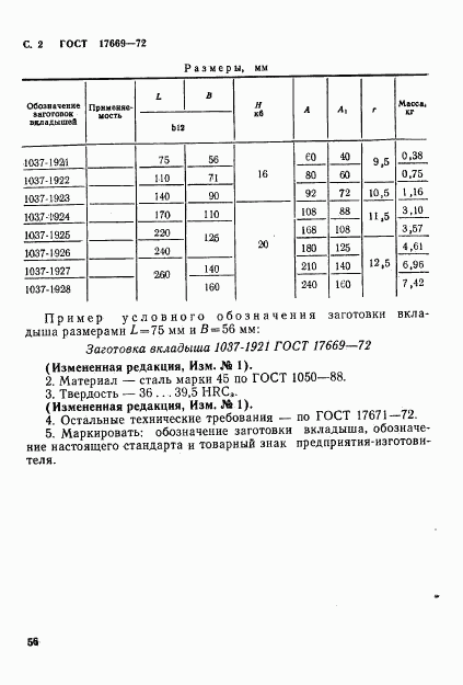 ГОСТ 17669-72, страница 2