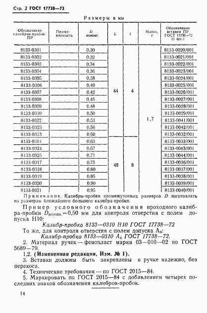 ГОСТ 17738-72, страница 2