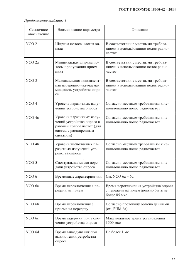 ГОСТ Р ИСО/МЭК  18000-62-2014, страница 19