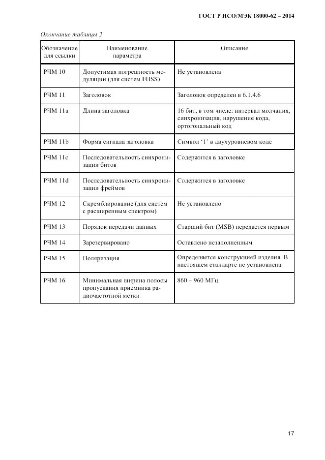 ГОСТ Р ИСО/МЭК  18000-62-2014, страница 25
