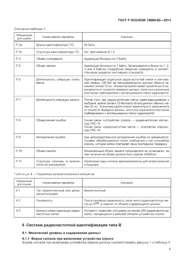 ГОСТ Р ИСО/МЭК 18000-62-2014, страница 15