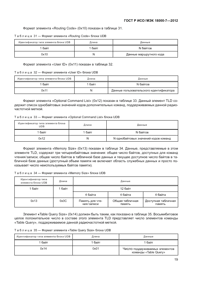 ГОСТ Р ИСО/МЭК 18000-7-2012, страница 29