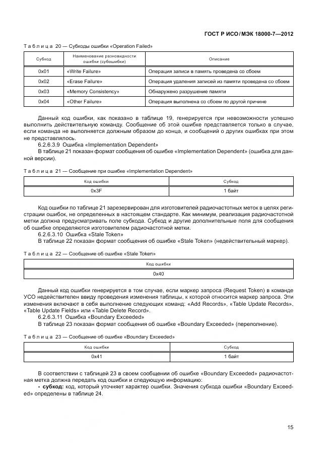 ГОСТ Р ИСО/МЭК 18000-7-2012, страница 25