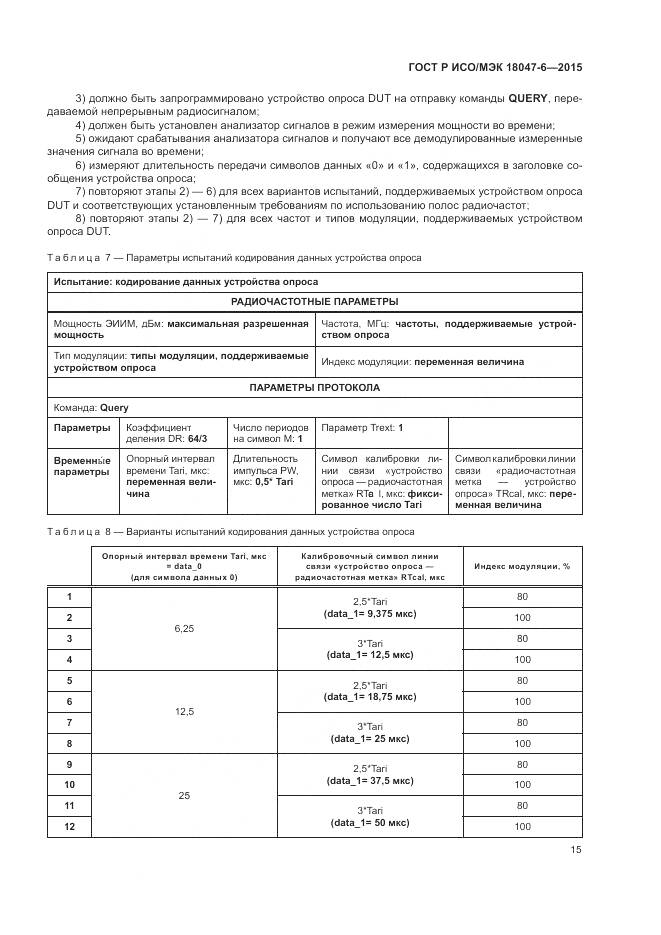 ГОСТ Р ИСО/МЭК 18047-6-2015, страница 22