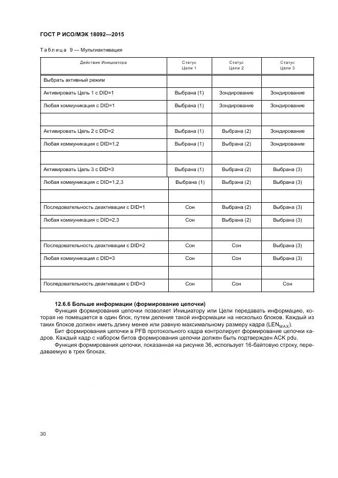 ГОСТ Р ИСО/МЭК 18092-2015, страница 34