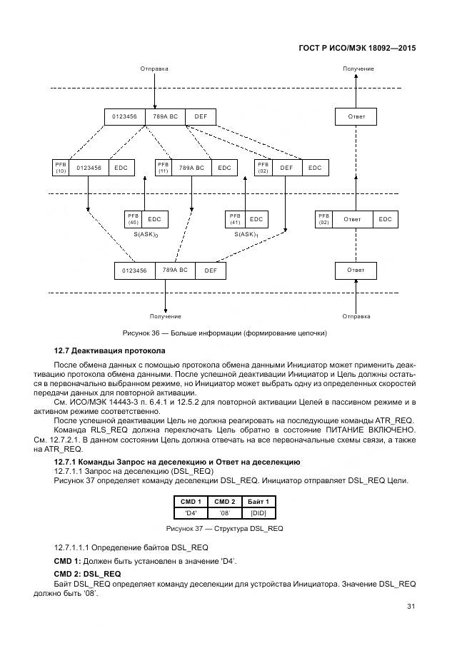ГОСТ Р ИСО/МЭК 18092-2015, страница 35
