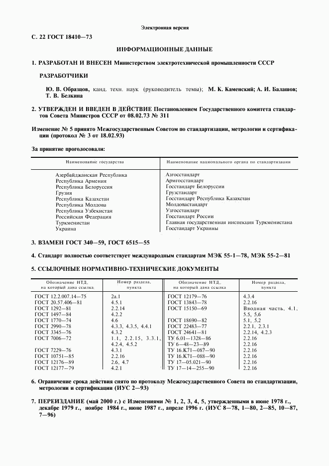 ГОСТ 18410-73, страница 24