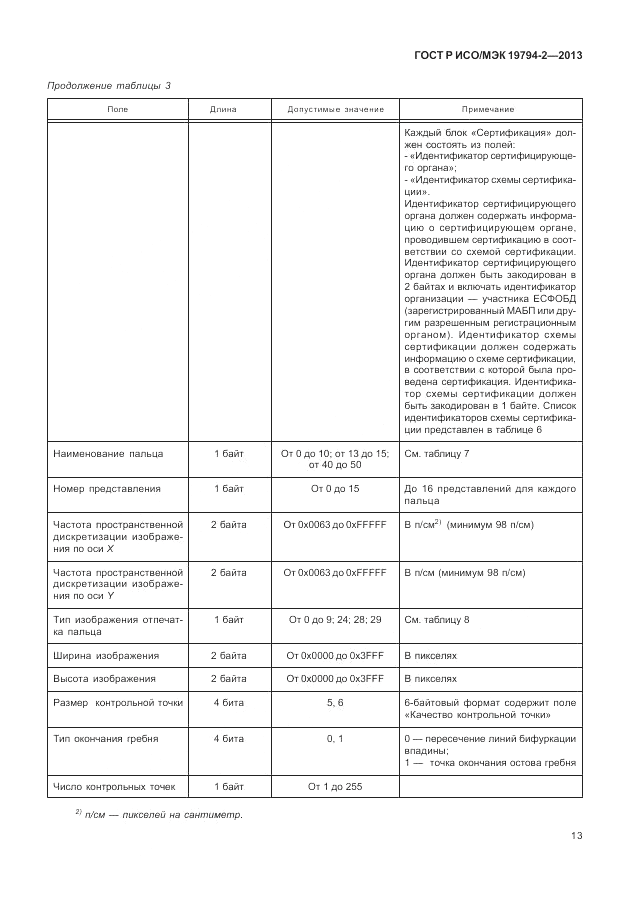 ГОСТ Р ИСО/МЭК  19794-2-2013, страница 17