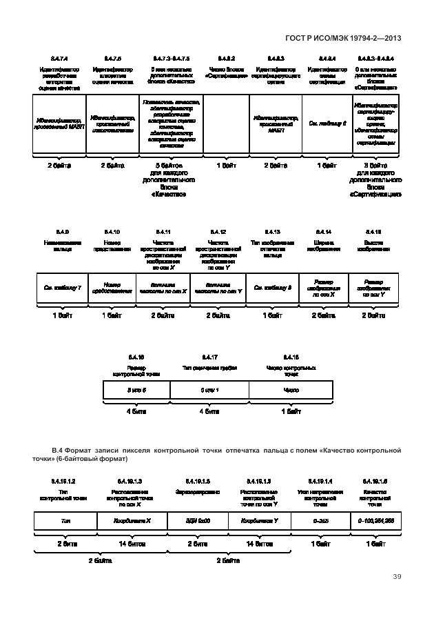 ГОСТ Р ИСО/МЭК  19794-2-2013, страница 43