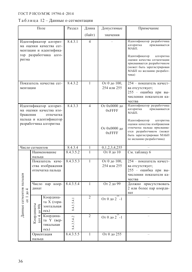 ГОСТ Р ИСО/МЭК  19794-4-2014, страница 43