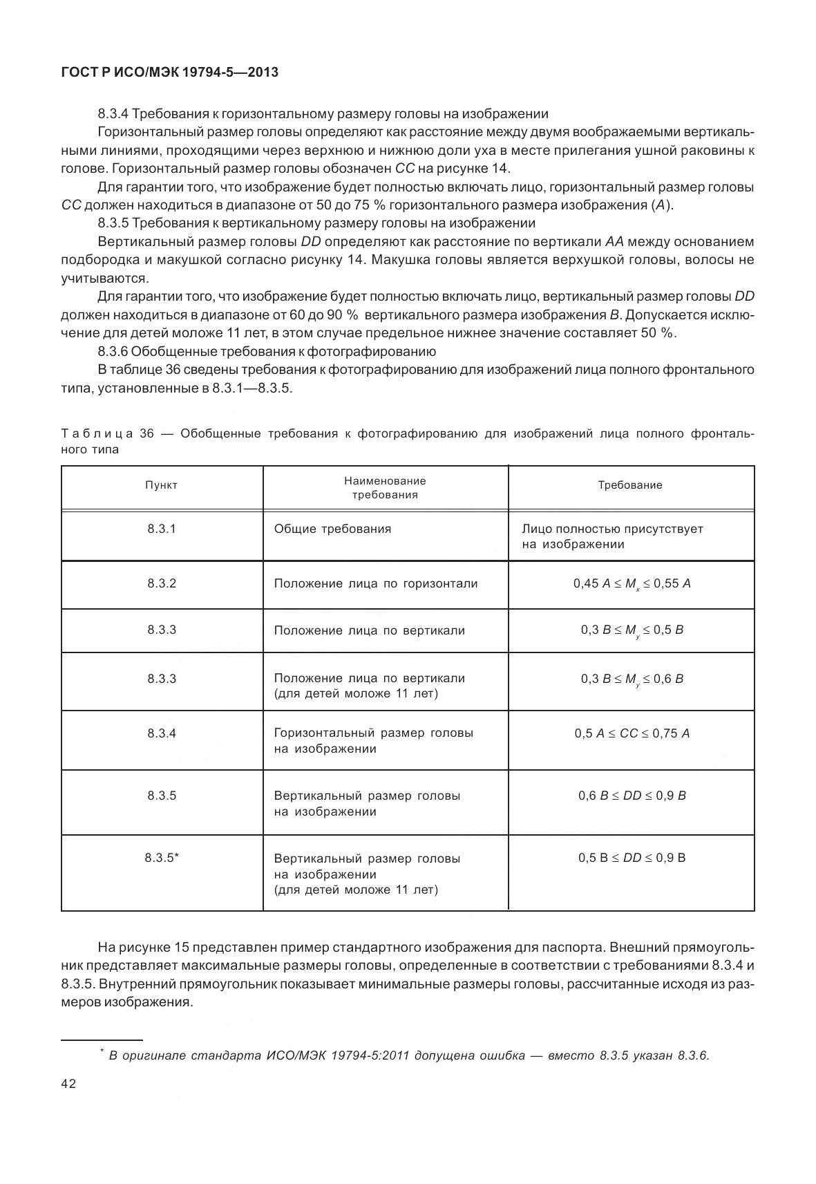 ГОСТ Р ИСО/МЭК 19794-5-2013, страница 50
