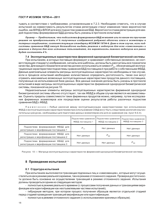 ГОСТ Р ИСО/МЭК 19795-4-2011, страница 22