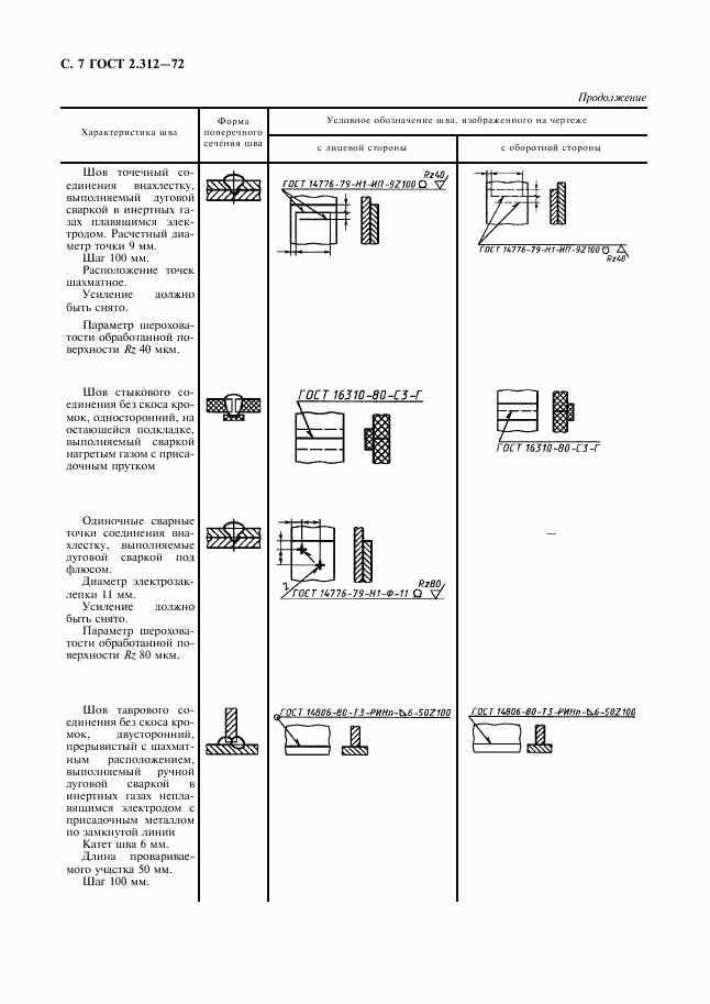 ГОСТ 2.312-72, страница 8